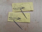 Brown & Sharpe 599-9778-102 Straight Point For Scribber , 778 Style Lot Of 2. Fixed Price $19.99.