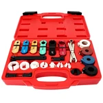 Aczcr 25pc Fuel Line Disconnect Tool Set Master Quick Kit Red. Fixed Price $29.89.