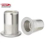 25pcs 3/8-16unc Rivet Nut 304 Stainless Steel Rivnut Threaded Insert Nut, Knurle. Fixed Price $14.47.