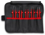 Knipex 92 00 04, 5 Pc Stainless Steel Tweezer Set In A Tool Roll-1000v Insulated. Fixed Price $174.84.