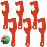 Bivethoi 6pcs 5 Gallon Bucket Lid Opener 8.03 X 2.28 1.13 Inches, Red. Fixed Price $16.65.