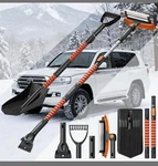 Racokky 55 Extendable Snow Brush Ice Scraper Shovel Kit Car Suv Truck Windshi. Fixed Price $19.99.
