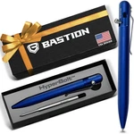 Bastion Aluminum Bolt Action Ballpoint Pen Royal Blue Cnc Edc Pocket Mens Gift. Fixed Price $29.99.