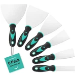Doimeri 6 Pack Putty Knife, 1 1.5 2 3 4 5 Spackle Knives,premium Stainless. Fixed Price $30.02.