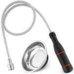 Flexible Magnetic Pickup Tool With Parts Tray, 5lb Pull Force, 24 Bend. Fixed Price $10.94.