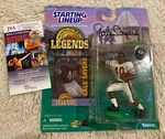 Gale Sayers Signed Legends Starting Lineup Figure Chicago Bears Slu Jsa. Fixed Price $399.99.