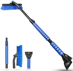 Seaaes 44 Inch Ice Scraper And Snow Brush For Car Windshield, Extendable Re. Fixed Price $55.74.