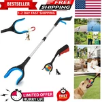 2- Pack 32 Inch Grabrunner Folding Reacher Grabber Tool With Magnetic(blue/blue). Fixed Price $21.92.