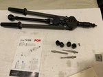 Pre-owned Emhart Teknologies Pop Nut Pnt310 Lever Tool W/ Parts Shown + Box. Fixed Price $109.00.