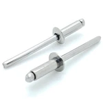 100 Qty 304 Stainless Steel Blind Rivets (#6-6) 3/16" Diameter X 3/8" Grip (b.... Fixed Price $26.00.