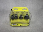 Ryobi A25rs42 4-pc Decorative Router Bit Set 1/4 Shank New. Fixed Price $22.27.