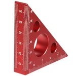 Aluminum Alloy Right Angle Ruler 45/90 Degree Layout Thickened Triangle Ruler.... Fixed Price $10.19.