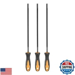 Harfington 3pcs Chainsaw File, 5.2mm (13/64-inch) Round Sharpening Files Tool. Fixed Price $20.00.