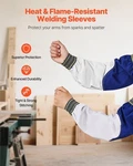Flame Resistant Welding Sleeves, Heavy Duty Sheepskin & Fr Cotton Arm Protection. Fixed Price $51.79.