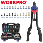 Workpro 16" Rivnut Tool Kit 11 Metric & Sae Mandrels Hand Nutsert Rivet Set. Fixed Price $69.99.
