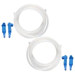 2 Pcs Brake Fluid Replacement Tool Bleeder Hose Bleeding Connector. Fixed Price $21.39.