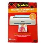 Scotch 100 Pk Photo Size Thermal Laminating Pouches 5 Mil X 7 (5.2 7.2 ). Fixed Price $18.25.