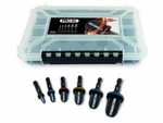 Rectorseal 87011 Pro-fit Drill Bit Swage Kit 1/4", 3/8 , 1/2", 5/8 3/4 7/8. Fixed Price $199.75.