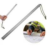 20" Heavy Duty Stainless Steel Ruler Laser Etched Metric & Inch Straight Edge. Fixed Price $12.98.