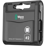 Wera 05057790001 Bit-box 20 V Robertson, # 2 X 25 Mm, Pieces. Fixed Price $17.21.
