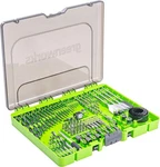 90 Piece Black Oxide Drill Bit Set Wood Metal Plastic Masonry. Fixed Price $46.60.