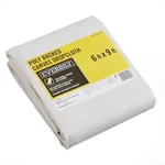 Everbilt 69ex 6 Ft X 9 Poly Backed Canvas Drop Cloth New Open Box Hd. Fixed Price $14.99.