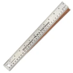 Breman Precision Metal Ruler 12 Inch Cork Back Stainless 12" Single, Silver. Fixed Price $14.23.