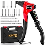 Koopool Rivet Gun Kit, Adjustable Stroke Design Manual Pop Tool With 20.... Fixed Price $38.26.