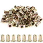 Rustark 120-pcs #10-24unc Zinc Plated Carbon Steel Rivet Nut Assortment Kit. Fixed Price $17.63.