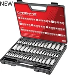 Carbyne 50 Piece Master Torx,sae&metric Hex Bit(allen)socket Set S2 Steel Bits. Fixed Price $163.00.
