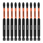 Lozagu 10-piece Phillips Bits #2 Impact Magnetic, S2 4 Inch (10pcs), Black. Fixed Price $15.99.