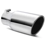 Autosaver88 2.5 Inch Inlet Exhaust Tip, 2.5" 3" Outlet 6" Length Stainless. Fixed Price $25.98.