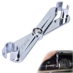 Fuel Line Disconnect Tool, 3/8 Inch And 5/16 Metal Filter Removal.... Fixed Price $13.49.