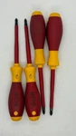 Lot Of 4 Wiha Ph2 X 100 Insulated Phillips Screwdriver Tools 321 N 1000 Volt. Fixed Price $36.91.