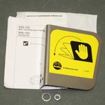 Bradley Eyewash Push Handle S30-071, Stainless Steel, Compatible. Fixed Price $39.95.