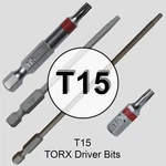 T15 (t-15) Torx/star Driver Bit. Fixed Price $30.95.