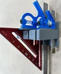 Square Holder: Wall Mount - Woodworking Tool Storage Gray Free Shipping. Fixed Price $19.99.