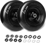 Ar-pro (2-pack) 11x4.00-5 11 X 4.00-5" Flat-free, Black(smooth Tread). Fixed Price $79.98.