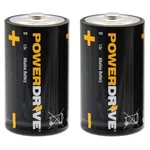 Powerdrive Pd2d Size D 1.5v Batteries Extended Shelf Life - 2pack. Fixed Price $22.94.