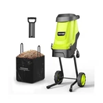 Yeryork Wood Chipper, 15-amp 1.8" Cutting Diameter Electric Chipper & Sh.... Fixed Price $168.77.