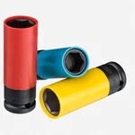 Hazet 903spc/3 - 17, 19, 21mm X 1/2" Lug Nut Impact Socket With Plastic Sleeve S. Fixed Price $107.53.