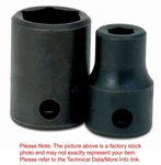 22mm 6pt Shallow Impact Supertorque Socket 1/2"drive Black Industrial Usa 4m-622. Fixed Price $10.35.