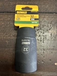 New Dewalt Dwmt75147osp 3/4 Drive X 32 Mm" 6pt Deep Black Impact Socket. Fixed Price $24.95.