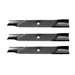Set Of 3 Heavy Duty Mower Blades To Fit Fits Husqvarna 61" Ez Series 539 11. Fixed Price $49.99.