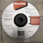 Makita 741413-b 7 Grinding Wheel Metal 7x1/4x7/8 A24r-bf Lot Of 8. Fixed Price $40.95.