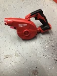 Milwaukee 0884-20 M18 18v Red Handheld Compact Cordless Blower. Fixed Price $69.00.