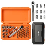 42piece Precision Ratchet Screwdriver Set Repair Tool Kit Torque Wrench Sockets. Fixed Price $16.99.