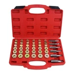 Utmall 114pcs Oil Pan Drain Sump Plug Key Thread Repair Tool Kit Set. Fixed Price $45.88.