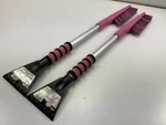 (2) Hopkins 886pkus 31" Mallory Pink Ice Scraper Snow Brush (pair). Fixed Price $25.95.