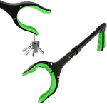 Grabber Reacher Tool 19 Inch Long, Foldable Pick Up Stick - Strong Grip Green. Fixed Price $18.81.